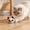 A, variant on Interactive Cat Toy with Realistic Meow Sounds, Touch Activated Self Play Plush Kitten Toy, Durable Bite Resistant Cat Plush Ball, Cats Head Balls Cats Teasing Stick Pet Supplies