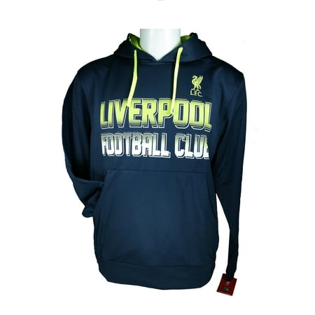 Liverpool F.C. Front Fleece Jacket Sweatshirt Official License Soccer Hoodie Small 011