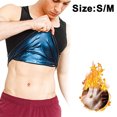 thumbnail image 1 of Camiseta sin mangas para entrenamiento, chaleco adelgazante, chaleco deportivo para sudar, Tops recubiertos, ropa para Fitness, Yoga, sudoración, Sauna, S/M, 1 of 8
