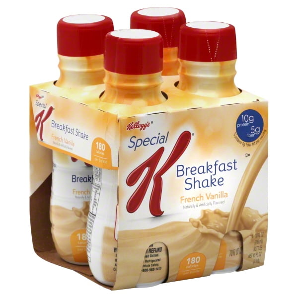 Kellogg's Special K French Vanilla Protein Breakfast Shake, 10 fl oz, 4
