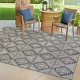 thumbnail image 4 of Leick Home Cirrido Southwestern 7'10" x 10' Indoor/Outdoor Area Rug, 4 of 7