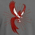 thumbnail image 3 of CafePress - Alpha Sigma Phi Phoenix T Shirt - Mens Comfort Colors Shirt, 3 of 5