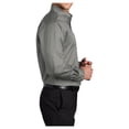 thumbnail image 3 of Yellow Rooster Men's SuperPro Twill Versatile Shirt Monument Grey 2XL, 3 of 6