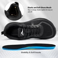 thumbnail image 5 of MeMoride Men's Wide Toe Walking Shoes Non Slip Casual Athletic Trail Running Sneakers, 5 of 6