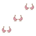 thumbnail image 1 of Pendientes en forma de luna Vintage Sonducket para niña Rosa claro, 1 of 6