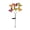 6 head, variant on Solar Butterfly Lawn Light Fiber Optic Butterfly Garden Light Solar Powered Waterproof Outdoor Light for Flower Bed Pathway Yard Decoration