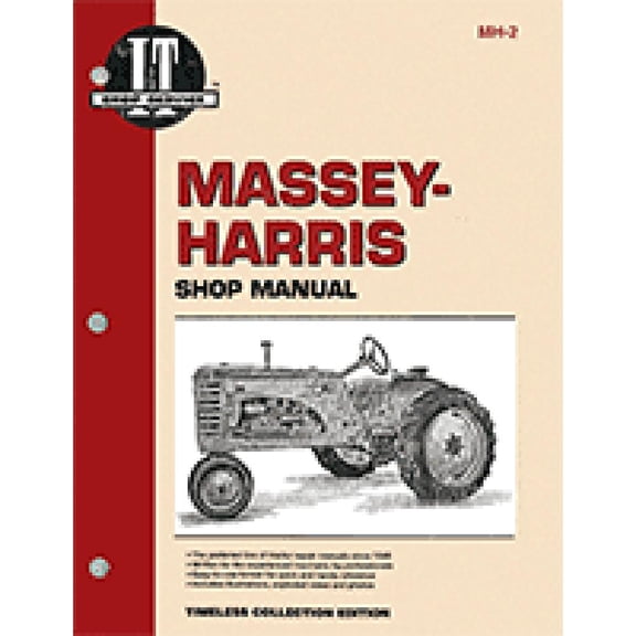 RAParts R4371 I & T Shop Manual Fits Massey-Harris