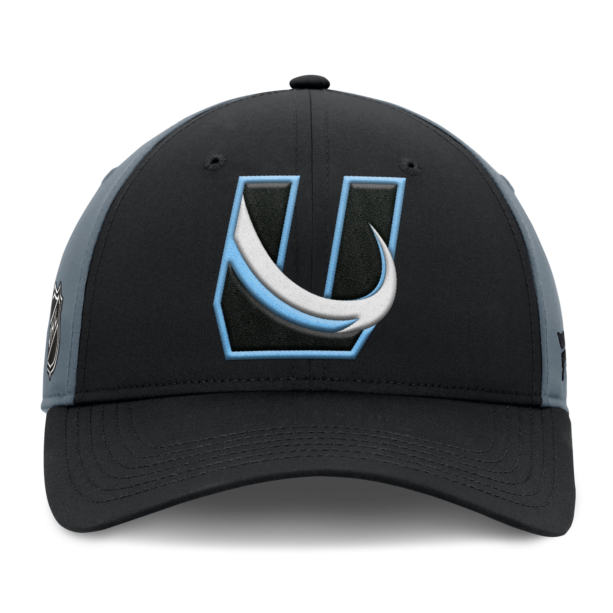 Men's Fanatics  Black/Charcoal Utah Mammoth Alternate Logo Adjustable Hat
