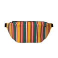 thumbnail image 3 of Sigee Vertical Stripes for Multi-functional Belt Bag for Men and Women With Adjustable Strap For Travel Running Hiking, 3 of 8