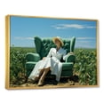 thumbnail image 2 of Designart "Fashion Meadows In The Lively Prairies" Prairies Floater Framed Canvas Art Print, 2 of 5