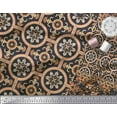 thumbnail image 3 of Soimoi Tissu en Soie Damassé Patchwork Tissu Imprimé 1 Yard 42 Pouces de Large, 3 of 3