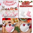 thumbnail image 2 of 12 Pcs Christmas Mini Stockings Xmas Classic Stocking Small Hanging Christmas Fireplace Decoration for Holiday Party, 2 of 6