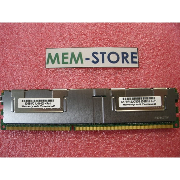 SNP0R45JC/32G 32GB (1x32GB) PC3L-10600R Memory Dell PowerEdge m420 m620 m820 (3rd Party)