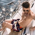thumbnail image 2 of luoweisi Men's Beach Shorts Quick Dry Swim Trunks with Mesh Lining Unicorn S, 2 of 5