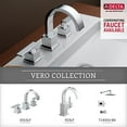 thumbnail image 4 of Delta Faucet 77746 Vero Porte-Serviettes, Chrome Poli, 4 of 5