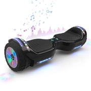 MOSTA All Terrain Self-Balance Scoote ,Electric Scooter Board for Kids & Adults with Bluetooth and Led Lights,6.5 inch,165 lbs capacity Perfect Gift