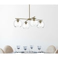 thumbnail image 2 of Living District Opus 30.5" Pendant Clear Shade In Satin Gold, 2 of 9