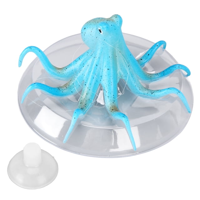 Decoraciones para peceras, simulación de pecera, pulpo, decoración de pulpo, adornos con ventosa de pulpo, grado profesional Jadeshay A