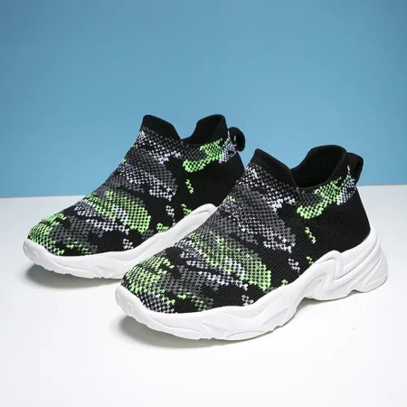 

Boys Soft-soled Sneakers Lightweight Breathable Non-slip Running Shoes