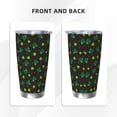 thumbnail image 3 of Salouo St. Patrick's Day8 Print 20oz Tumbler with Lid,Stainless Steel Vacuum Insulated Tumbler Durable Insulated Coffee Mug Thermal Cup with Splash Proof Sliding Lid-Straw Three-piece Set, 3 of 8