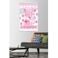 thumbnail image 2 of Hello Kitty and Friends - Kawaii Milk Wall Poster with Magnetic Frame, 22.375" x 34", 2 of 6