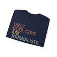 thumbnail image 3 of Journalist Sweatshirt Gifts Crew Neck Shirt Long Sleeve Unisex, 3 of 5