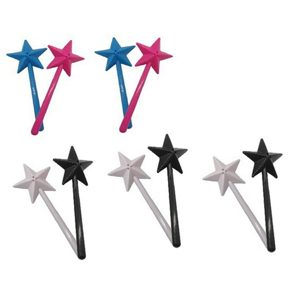 10pcs Three-Hole Star Seasoning Magic Wand Kitchen Gadgets Crushers Salt Shaker