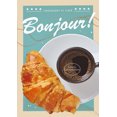 thumbnail image 3 of Póster de Pastel De Nata con impresión en lienzo, pintura de Brasil, queso, pan finlandés, comida retro, arte de pared minimalista, imagen para decoración del hogar, regalos, 3 of 5