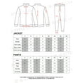 thumbnail image 4 of Men's Gold Accent Tiger Print Track Suits 2 Piece Sweatsuit Set ST556 - White - 5X-Large - Q1B, 4 of 7