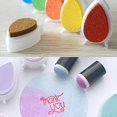 thumbnail image 3 of 40-Pack Craft Ink Pad Stamps DIY Multicolor Craft Stamp Pad for Kids Finger-Print Drawing, Paper, Wood Fabric & Scrapbooking, 3 of 5