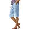 Nuoqisi Women's Summer Casual Solid Color Linen Shorts with Pockets - Breathable Warm Weather Bottoms for Relaxed Outings and Everyday Wear