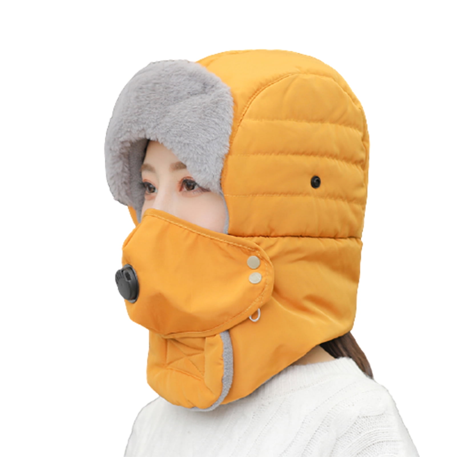Chapeau D'Hiver Trappeur à Carreaux - Cache-Oreilles Chaud Et Réglable
