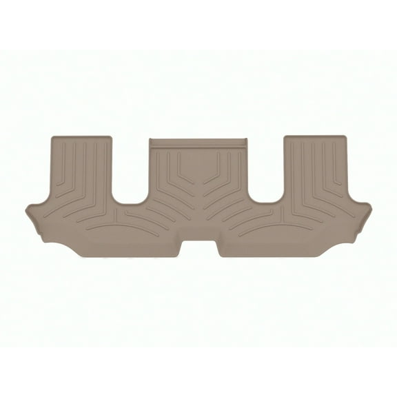 WeatherTech FloorLiner HP Custom Fit Floor Mats compatible with 2019-2019 VW Atlas - 3rd Row, Tan