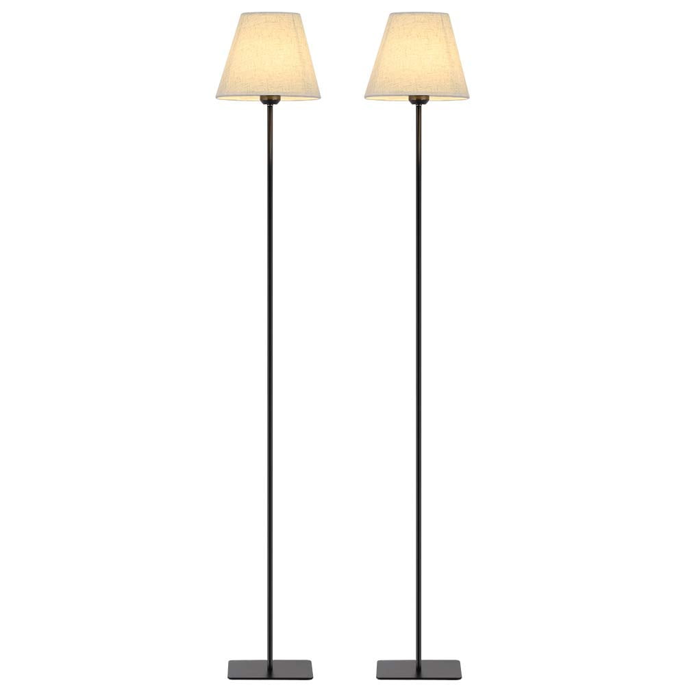 tall metal floor lamp
