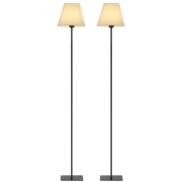 Haitral Black Metal Tall Modern Floor, Tall Modern Floor Lamps