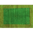 thumbnail image 1 of Ahgly Company Indoor Rectangle Abstract Green Contemporary Area Rugs, 4' x 6', 1 of 1