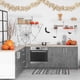 thumbnail image 5 of Decoraciones de Halloween y Acción de Gracias, Guirnalda Artificial de Hojas de Arce, Adorno de Calabaza Colgante de Ratán para Interiores, Decoraciones de Halloween y Navidad para el Hogar, Chimenea, 5 of 6