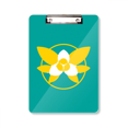 thumbnail image 1 of Cambodia National Flower Tourism Culture Clipboard Folder Writing Pad Backing Plate A4, 1 of 4