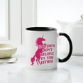thumbnail image 4 of CafePress - Unicorns Don't Believe In You Ei - 11 oz Ceramic Mug - Novelty Coffee Tea Cup, 4 of 4