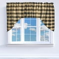thumbnail image 3 of Buffalo Check Poplin Swag Window Valance 72" Wide / 36" Tall, 3 of 8