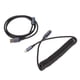 thumbnail image 1 of Cable de teclado en espiral ANGGREK USB a tipo C 1.4 metros, 1 of 8