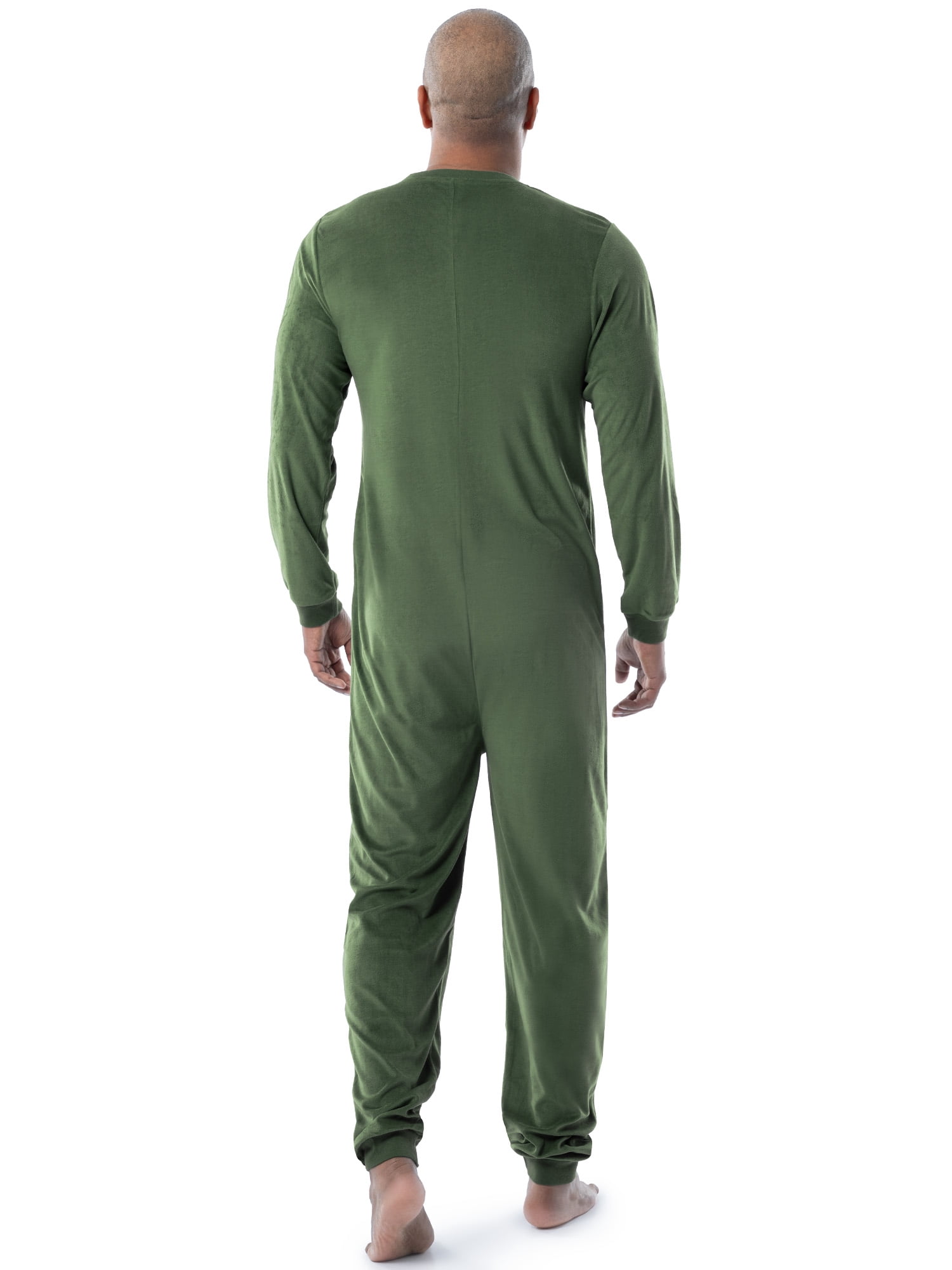 Fruit of the Loom Men's Solid & Printed Pajama Union Suit, Sizes S-5XL