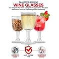 thumbnail image 4 of Verre à Vin en Plastique Transparent Recyclable - Gobelet Incassable - Gobelets Jetables et Réutilisables pour Champagne, Dessert 20 Pcs, 4 of 5