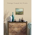 thumbnail image 5 of Drsoum Canvas Framed Wall Art Farmhouse Vintage Painting Farm Room Decor for Bathroom Kitchen Living Room - 8x10in Natural Framed, 5 of 8