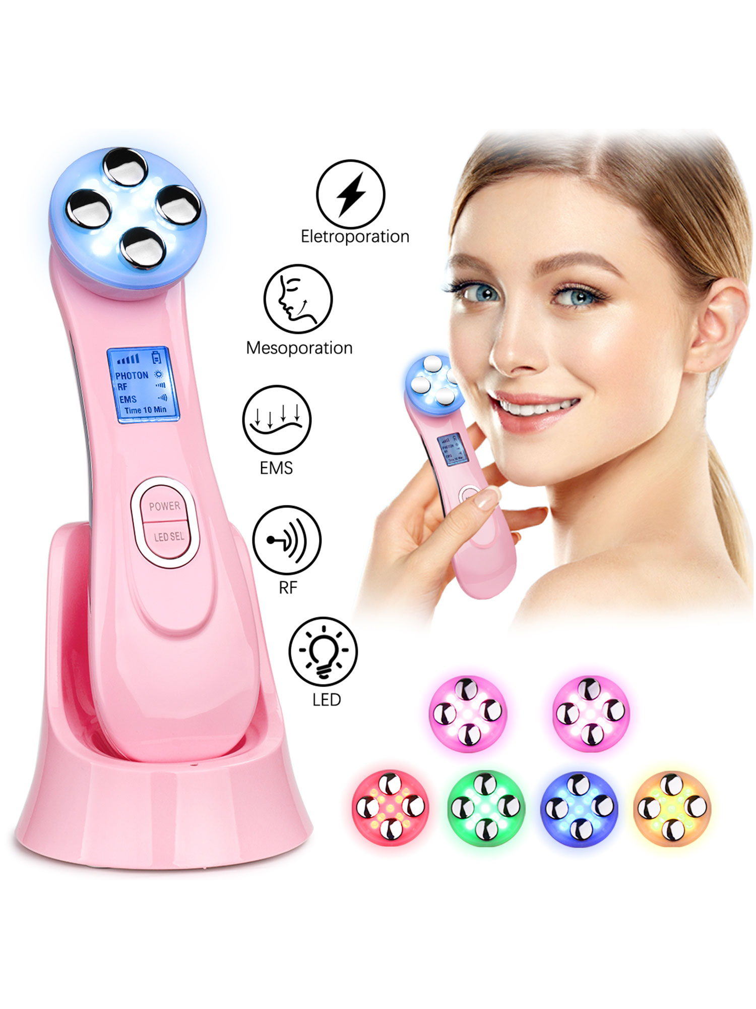 CARER BEAUTY Multifunctional LED Light Therapy Skin Rejuvenation Skin