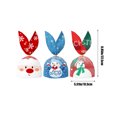 thumbnail image 4 of Cheapark 50 Pcs Christmas Ears Candy Bags - Souvenir Gift Bags for Baking, Candy & Snacks, Festive Party Supplies, Adorable Holiday Packaging Decor, 4 of 6