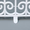 thumbnail image 5 of LuxenHome 8-Piece Light Show Arched Fence Design Outdoor Decoration, 5 of 10