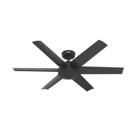 

Hunter Jetty 52 Jetty 52 6 Blade Indoor / Outdoor Led Ceiling Fan - Black