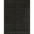 thumbnail image 5 of Pasargad Home Gramercy 4' x 6' Hand-Loomed Silk and Wool Charcoal/Silver Rug, For Indoor Space and all Age of Group, 5 of 5