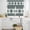 Turquoise White, variant on Dark Blue Boho Kitchen Curtains Sets for Windows 24 Inch Length, Farmhouse Neutral Abstract Geometric Rod Pocket Window Treatments Tier Curtains and Valances Set for Bedroom/Bathroom